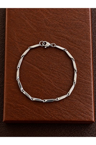 Aida Jewelss Stainless steel classic bangle - tarnish resistant - 20cm, 2.5mm