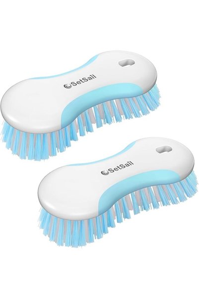GENERAL SetSail Multi-Purpose Scrub Brush of 2 Pack, Stiff Bristles Cleaning ...