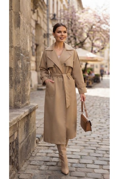 RVZ 🛍️RVZ🛍️ VİZYON TRENÇKOT yeni sezon modeli ile şık ve tarz giyinin yağmu...
