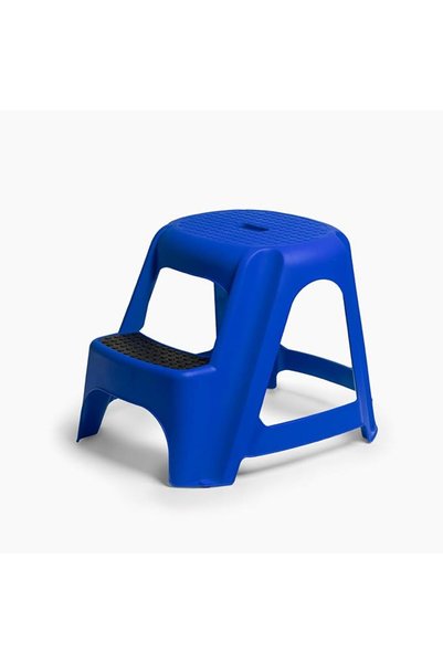 GENERAL 2 in 1 Portable Plastic Stool and Ladder Multifunctional Max Load 125...