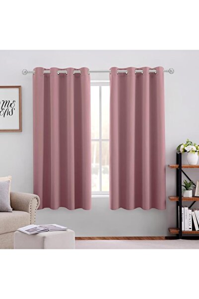 GENERAL ستائر تعتيم عازلة حراريًا للصوت والضوء مزودة بحلقات معدنية لتعتيم غرف...
