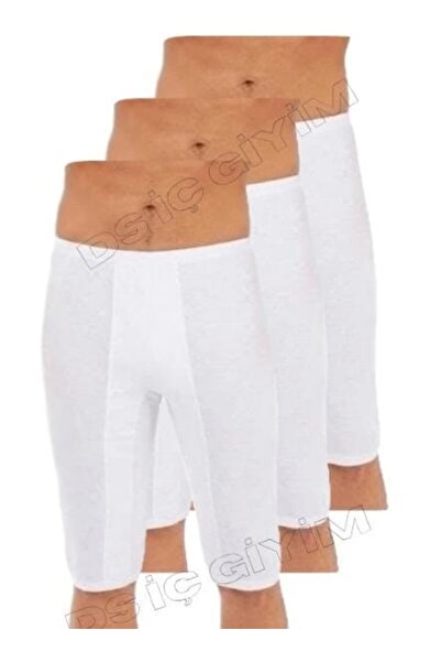 Yıldız Çamaşır 49 Men's Suede Knee-Length Pants 3 Pieces
