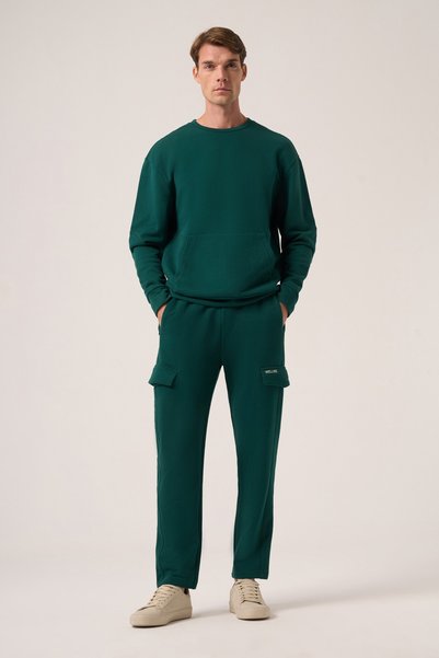 wellwe THAL Erkek Yeşil Sweatshirt