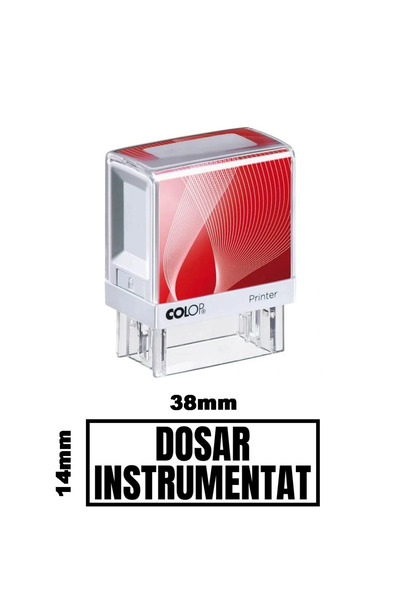 Colop Stampila DE BIROU DOSAR INSTRUMENTAT de birou 38x14mm, SO9423579381
