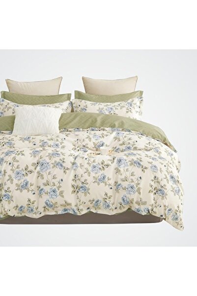 D DONETELLA FEEL THE LUXURY طقم لحاف مطبوع من دونيتلا، مقاس كينج 220×240 سم -...