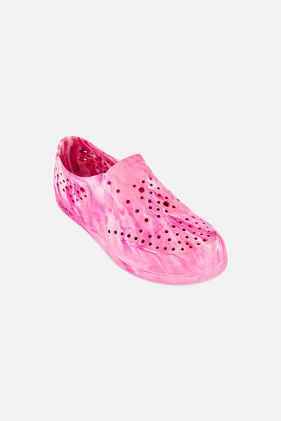 Reebok Kids Girl Classic MLD Slip On Sandals, Pink