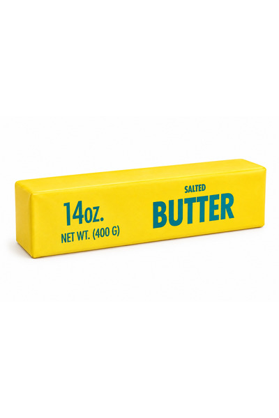 Generic Brand Jucărie Antistres Premium Gigant, Model Unt "Salted Butter" Squ...