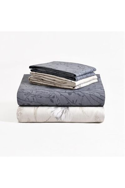 Master Home Textile Cotton Floral Duvet Cover Set, Fits 120 x 200 cm Single S...