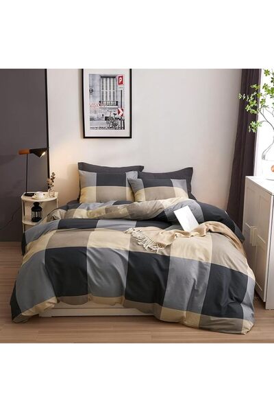 LifeTB Cotton Floral Duvet Cover Queen Girl Pink Flower Bedding Sets Garden S...