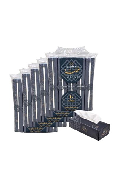 FIDDA مناديل ورقية 300 قطعة فردية 3 طبقات (50) عبوة