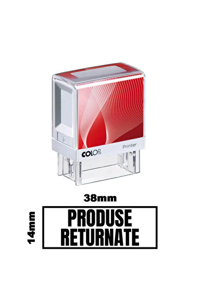 Colop Stampila DE BIROU PRODUSE RETURNATE de birou 38x14mm, SO9423579366