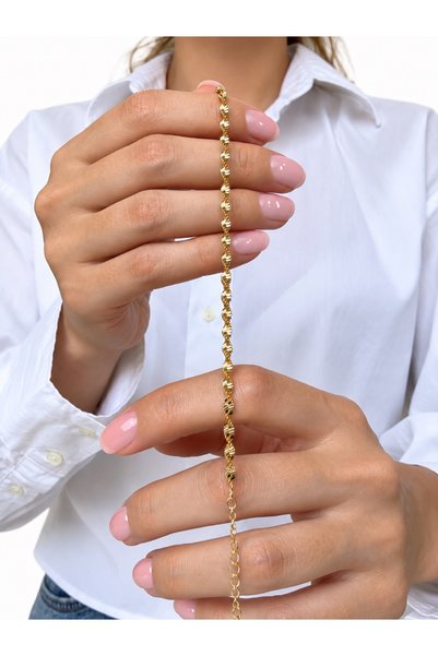 Ressia Burgu Model Singapore Ezme Chain Bracelet