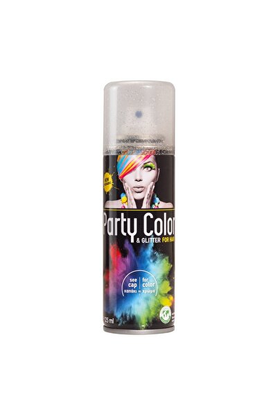 DD SHOP Spray pentru Par Argintiu cu Glitter pentru Halloween - 125ml