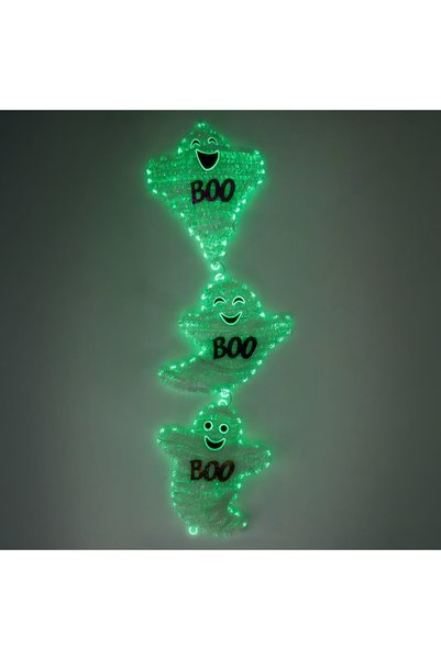 DD SHOP Decoratiune de Halloween Fantome Albe cu Beteala Glow in the Dark 25x...