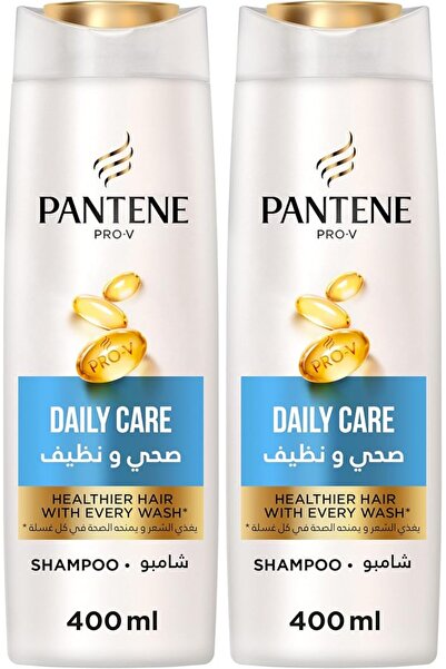 Pantene شامبو برو-في للعناية اليومية 2 في 1 للشعر النظيف، 400 مل