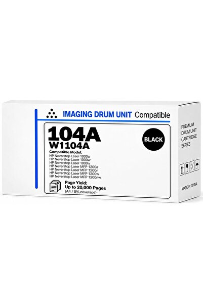 Generic 104A W1104A Compatible Toner Cartridge Black 104A / W1104A Compatible...