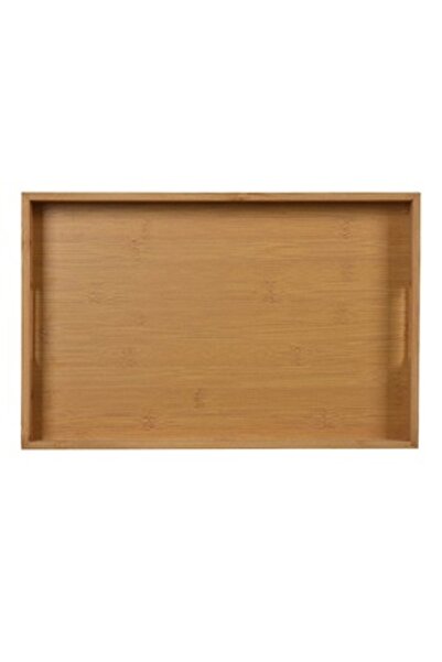 DD SHOP Tava Servit din Melamina Bambus 38x25x4cm - Tavi Lemn Dreptunghiulare...