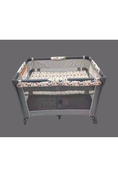 Mally Portable and Foldable Baby Crib, Used as a Safe Play Area for Children.