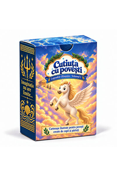 Legendary Gifts Cutiuța cu povești – Ediția Legendele Olimpului – Volumul I