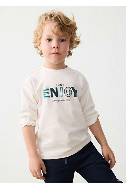 MAYORAL Boy's Tisort 4007 Cream 7 m