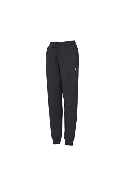 hummel بنطلون رياضي أسود للنساء من ليلك