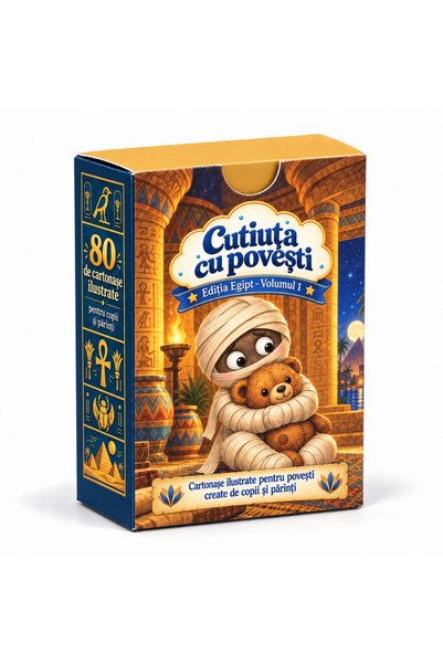 Legendary Gifts Cutiuța cu povești – Ediția Egipt – Volumul I