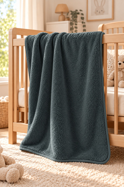 Senpai Wellsoft Baby Kids Blanket 100X150Cm Double Sided Swaddle Stroller Cov...