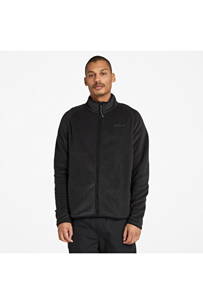 Timberland Polartex 100 Fleece Men's Black Stand Collar Jacket
