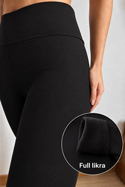 CRNSSWİMWEAR بنطلون ضيق أسود للنساء ذو مرونة عالية - يناسب الجسم تمامًا، يشد ...