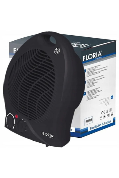 Floria Aeroterma Zln6172, 2000W, 2 nivele incalzire + ventilare, termostat re...