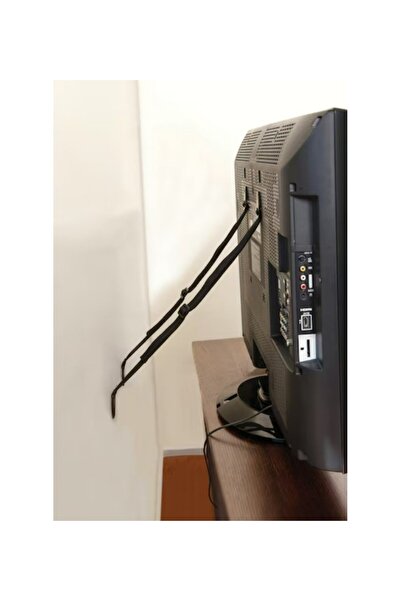 Lcd Led Plazma TV Askısı Dolap Sabitleme Bebek Çoçuk Kedi Köpek Koruma Deprem Güvenlik Kemeri 1 Takım