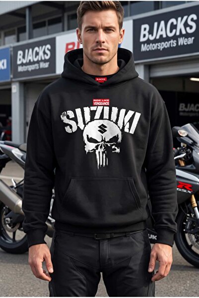 BJACKS Motorsports Wear Ο ΣΟΥΖΟΥΚΙ ΠΑΝΙΣΕΡ 2 - Φούτερ με Κουκούλα  "Οδήγησε σ...