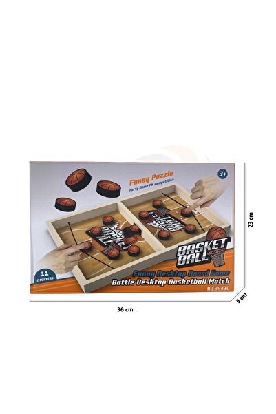 Generic Brand 2-Player Desktop Basketball Challenge Game - Interactive and Fu...