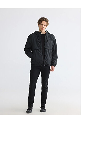 LC Waikiki Lcw Ai̇ki̇ki̇ Regular Fit Hooded Men's Raincoat