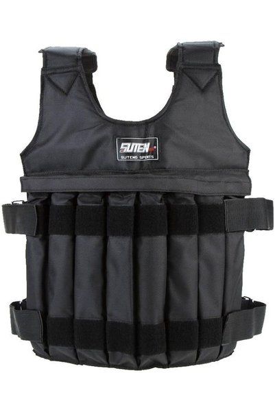 GENERAL Weighted Vest, 20KG/44LB Adjustable Strength Training Vest Running Ex...