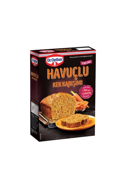 Dr. Oetker Havuçlu Kek Karışımı 496 G - Pratik ve Lezzetli Kek