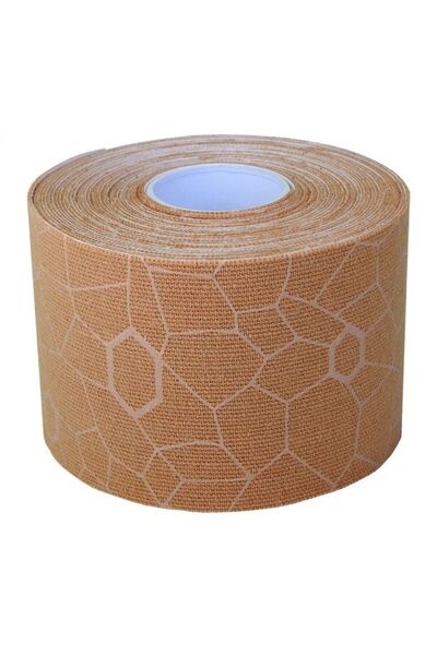 MEDİKALCİM Kinesiology Tape Sporcu Bandı Ağrı Bandı 5cm x 5mt Bej