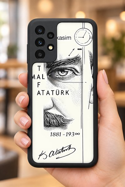 BGAKSESUAR Samsung Galaxy A13 / A23 Compatible Mustafa Patterned Shockproof C...