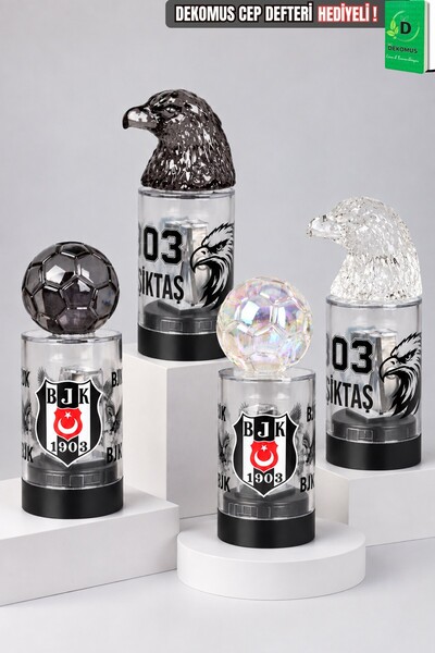 Beşiktaş Licensed Figured Eagle & Soccer Ball Pencil Sharpener Single Piece D...