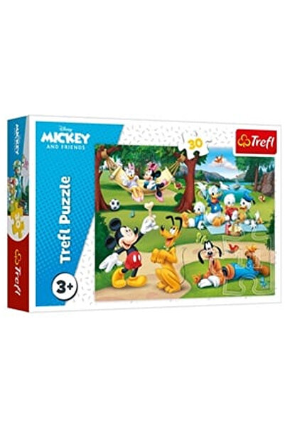 OEM Mickey Mouse with Friends in the Woods Puzzle (30 pieces) - Trefl