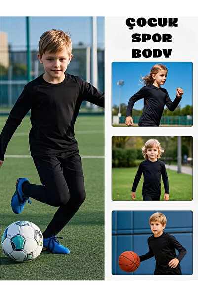 RUTBİL SPORTS Çocuk Spor Body-çocuk Termal Body-çocuk Futbol Body-çocuk Koşu ...