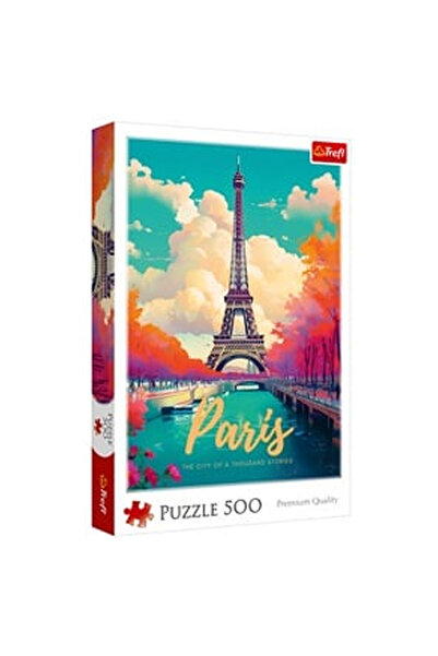 OEM Puzzle Paris Siena Turnul Eiffel (500 de piese) - Trefl