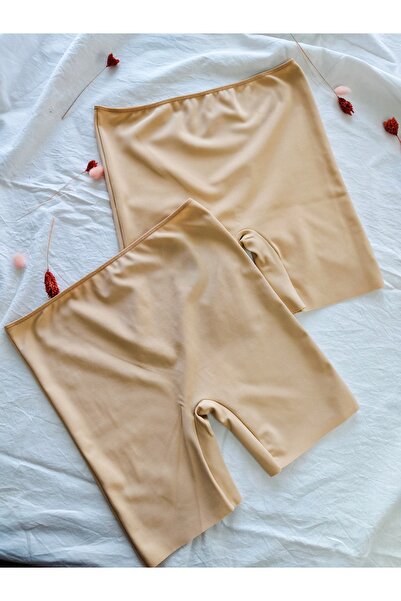 BEST BRA LİNGERİE 2-Pack Women's Laser Cut Recovery Shorts Boxer