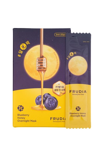 FRUDIA Măști de noapte hidratante, cu fructe de pădure și miere - 20 bucăți