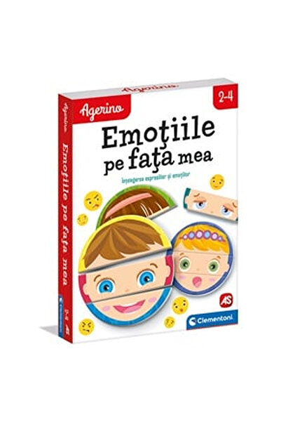 OEM Joc Educativ ”Emotiile pe Fata Mea” Agerino - Clementoni