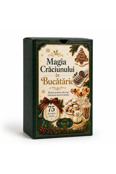 Legendary Gifts Magia Crăciunului în bucătărie - 75 de carduri cu rețete pent...