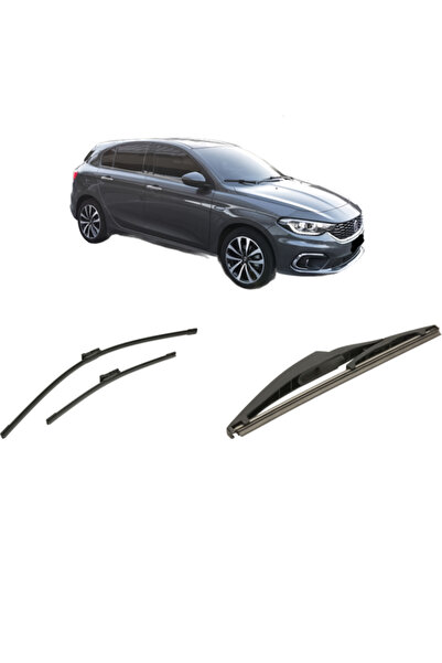 Bosch Комплект от 3 чистачки FIAT TIPO Хечбек (356_, 357_) 2016-2022, за пред...