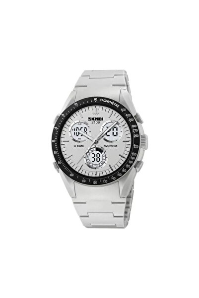 Skmei Ψηφιακό/αναλογικό ρολόι χειρός - - 2109 - Light Grey