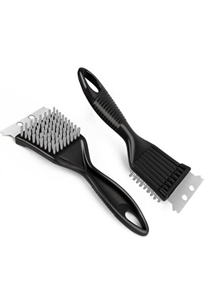 Yelajoy Grill Brush with Scraper, Stainless Steel Bristles, Heavy Duty BBQ Cl...