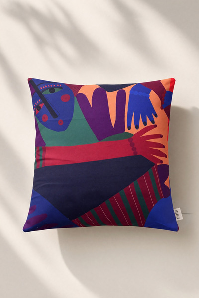 ARİENEL Decorative Throw Pillow Cover |   Verbena |   42 cm |   Double Sided ...